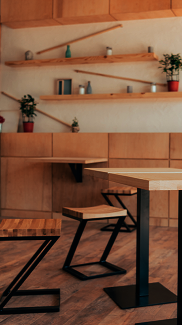 Casa vacanza arredata legno - Esempio interior design case vacanza Roma