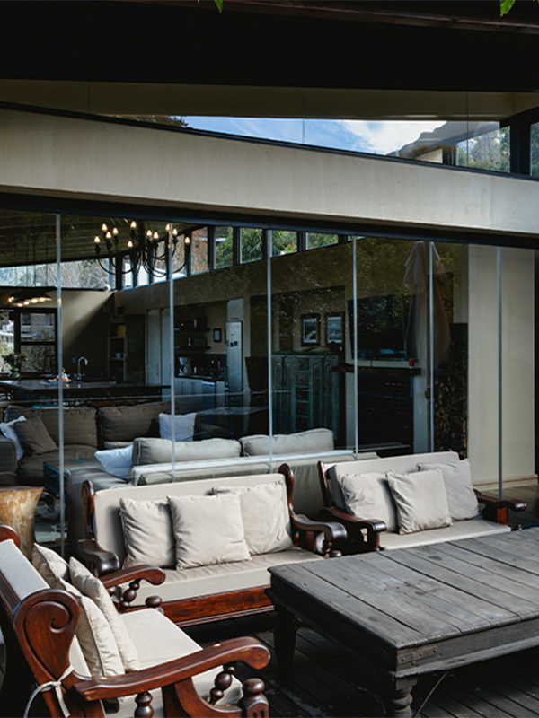 Terrazza arredata case vacanza - Design esterni case vacanza Roma