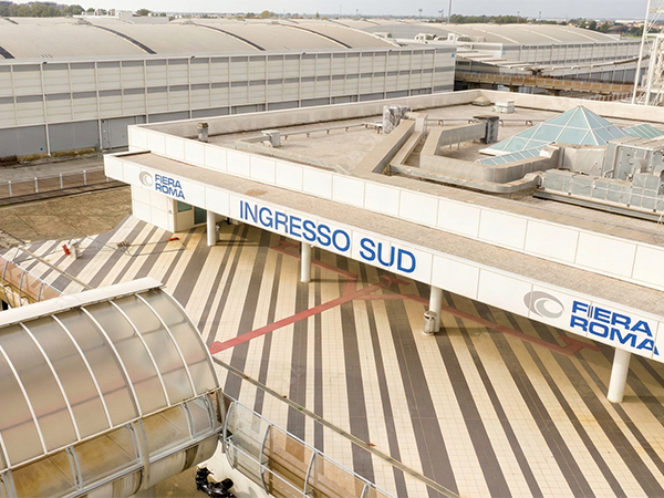 il centro fiere più grande di italia a Roma