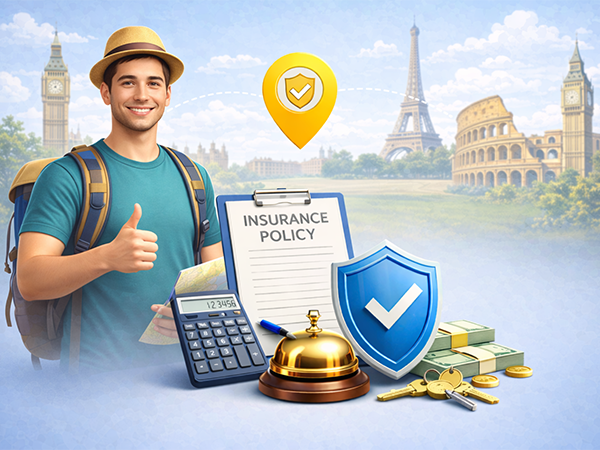 Assicurazione viaggio per ospiti villa lusso zona Vaticano Roma