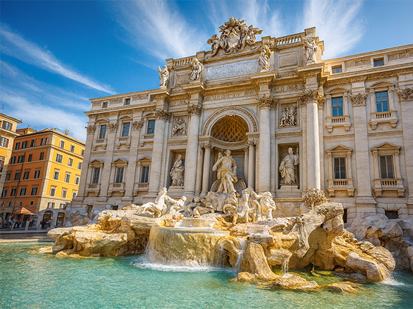 Fontana di Trevi Roma - Attrazione turistica